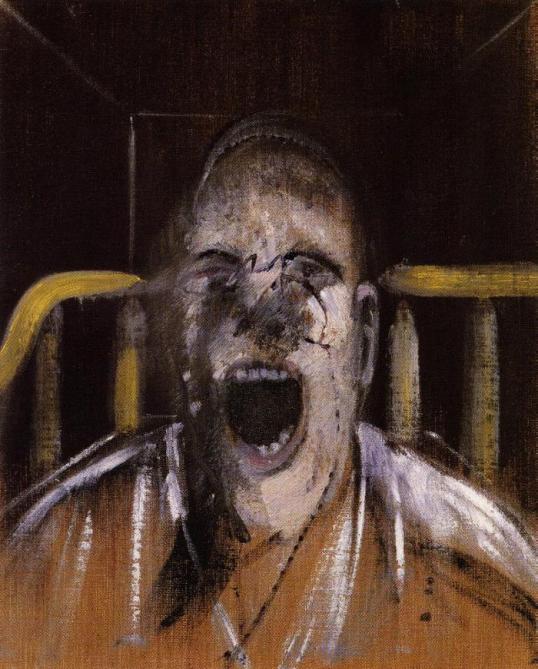 Francis Bacon, Pope II (Pope Shouting), 1951